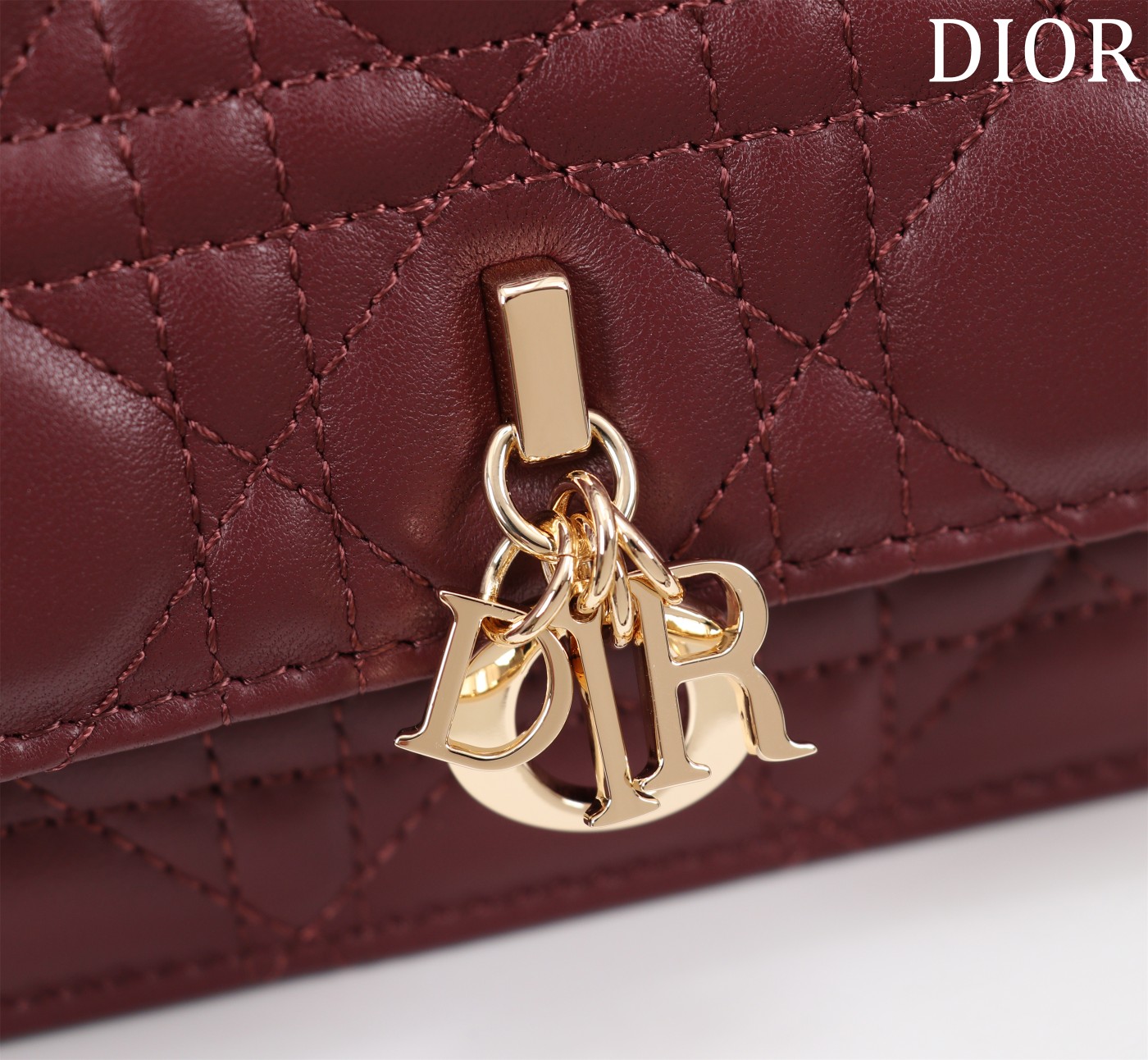 My Dior Mini Bag Bordeaux Cannage Lambskin